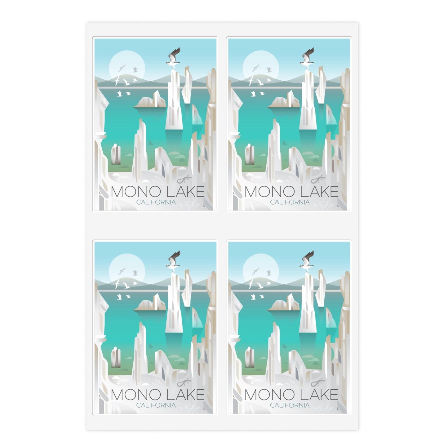Mono Lake Sticker Sheet