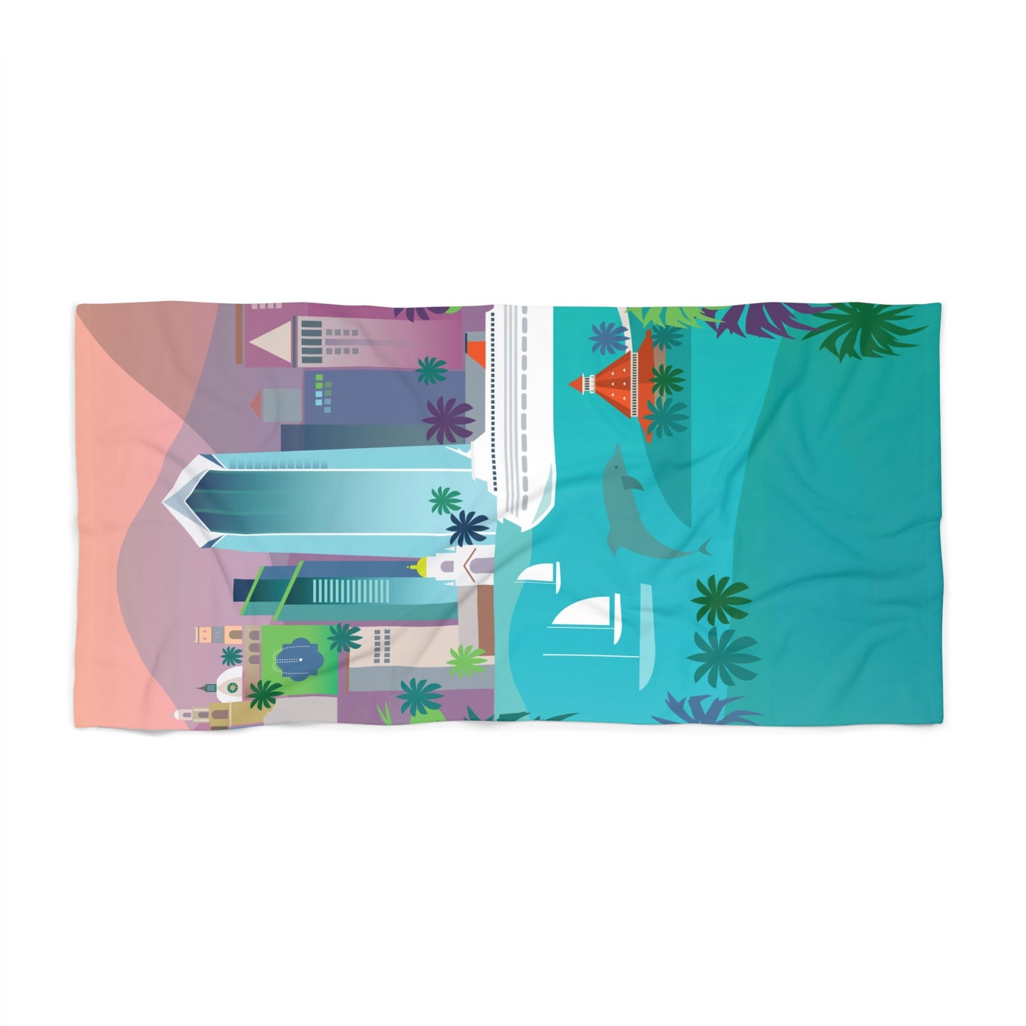 San Diego Beach Towel