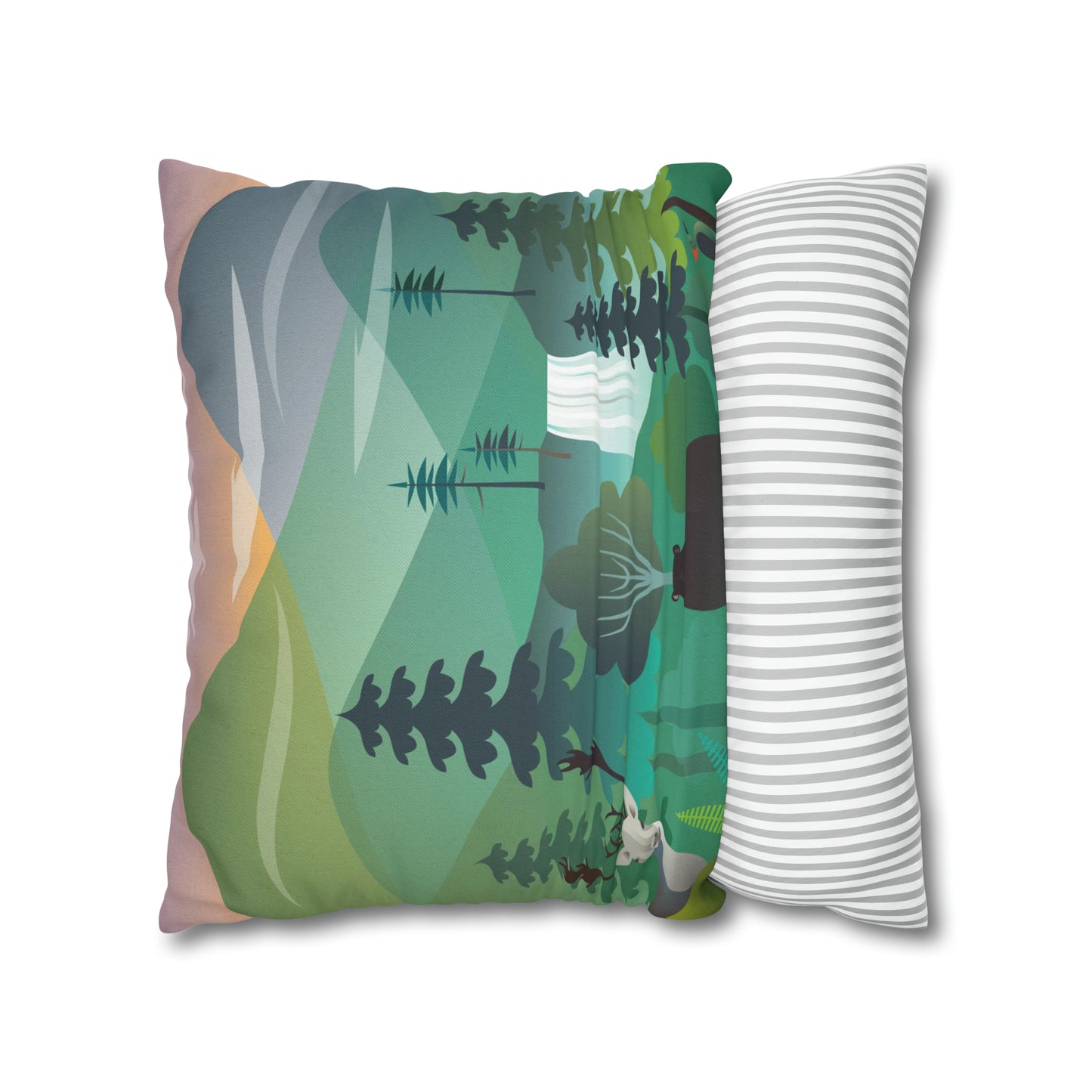 The Great Smoky Mountains Cushion Cover