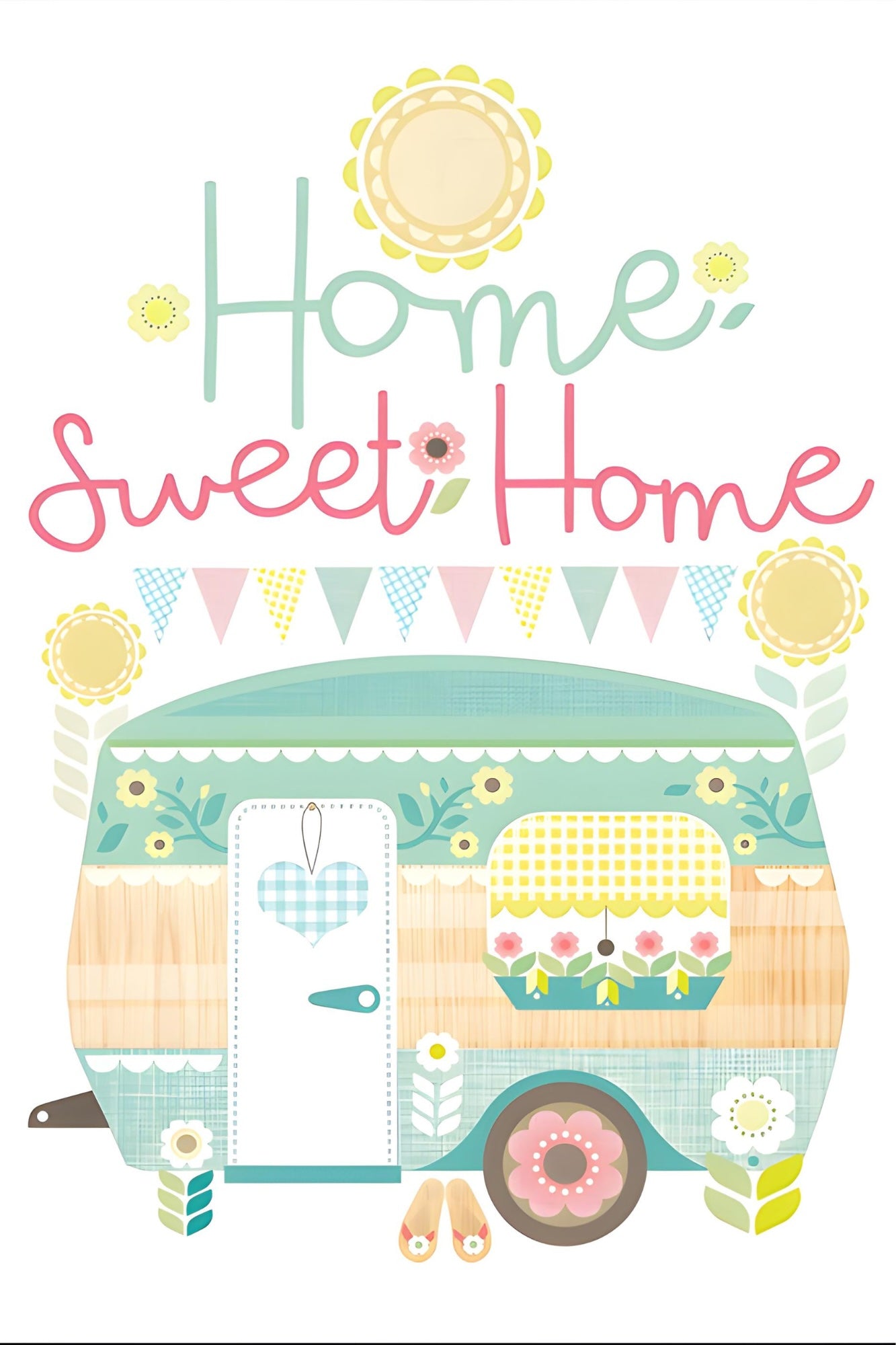 LTP - Home Sweet Home Postcard