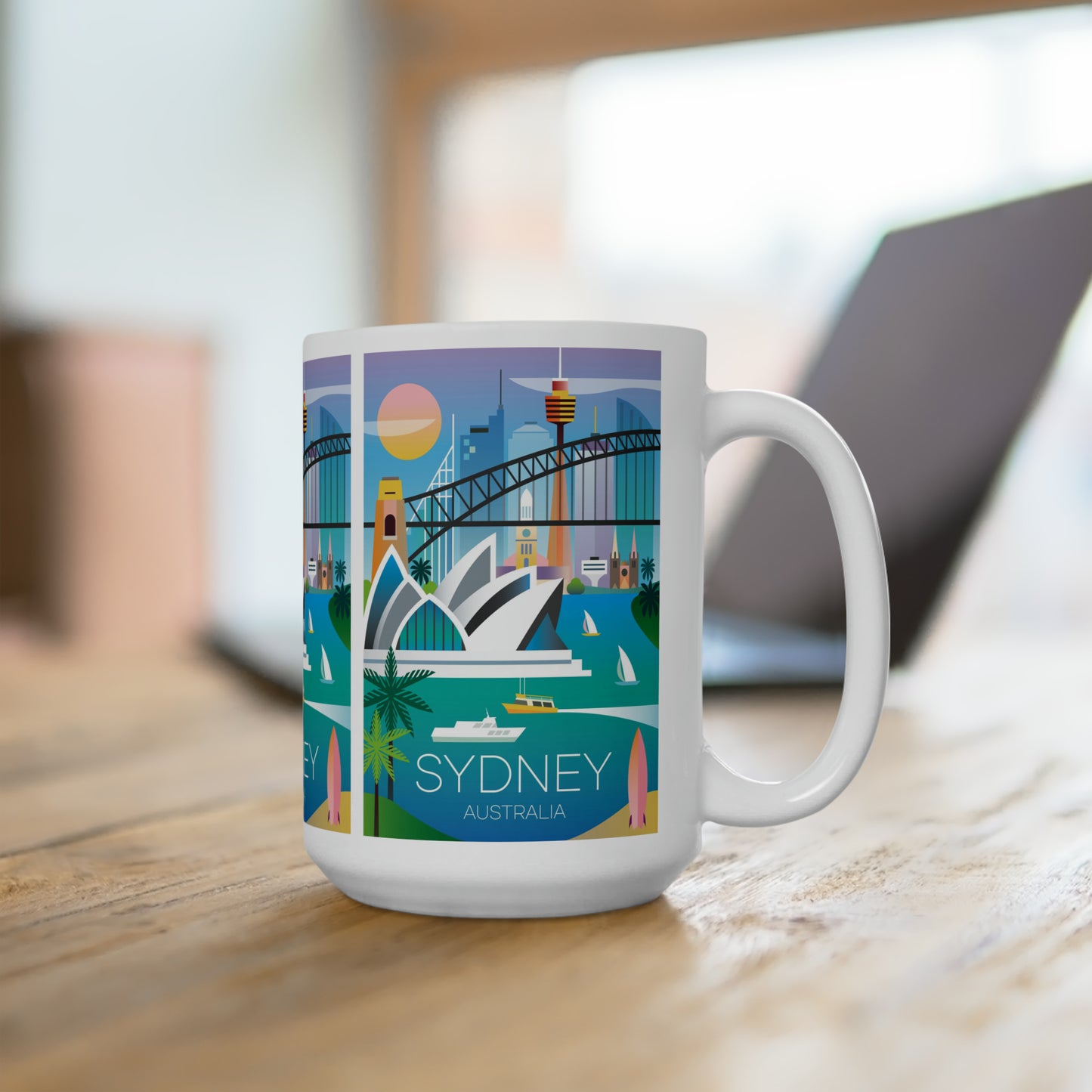 Sydney Ceramic Mug 11oz or 15oz