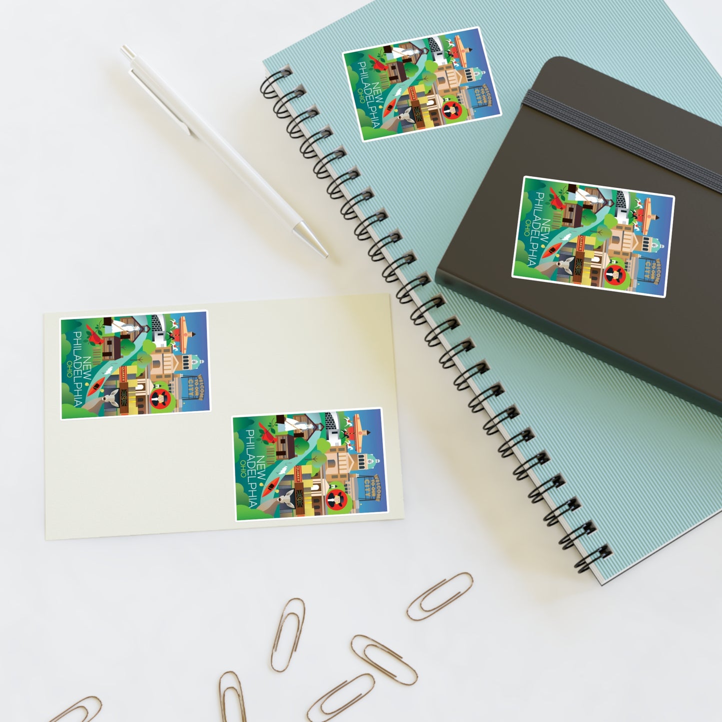 New Philadelphia Sticker Sheet