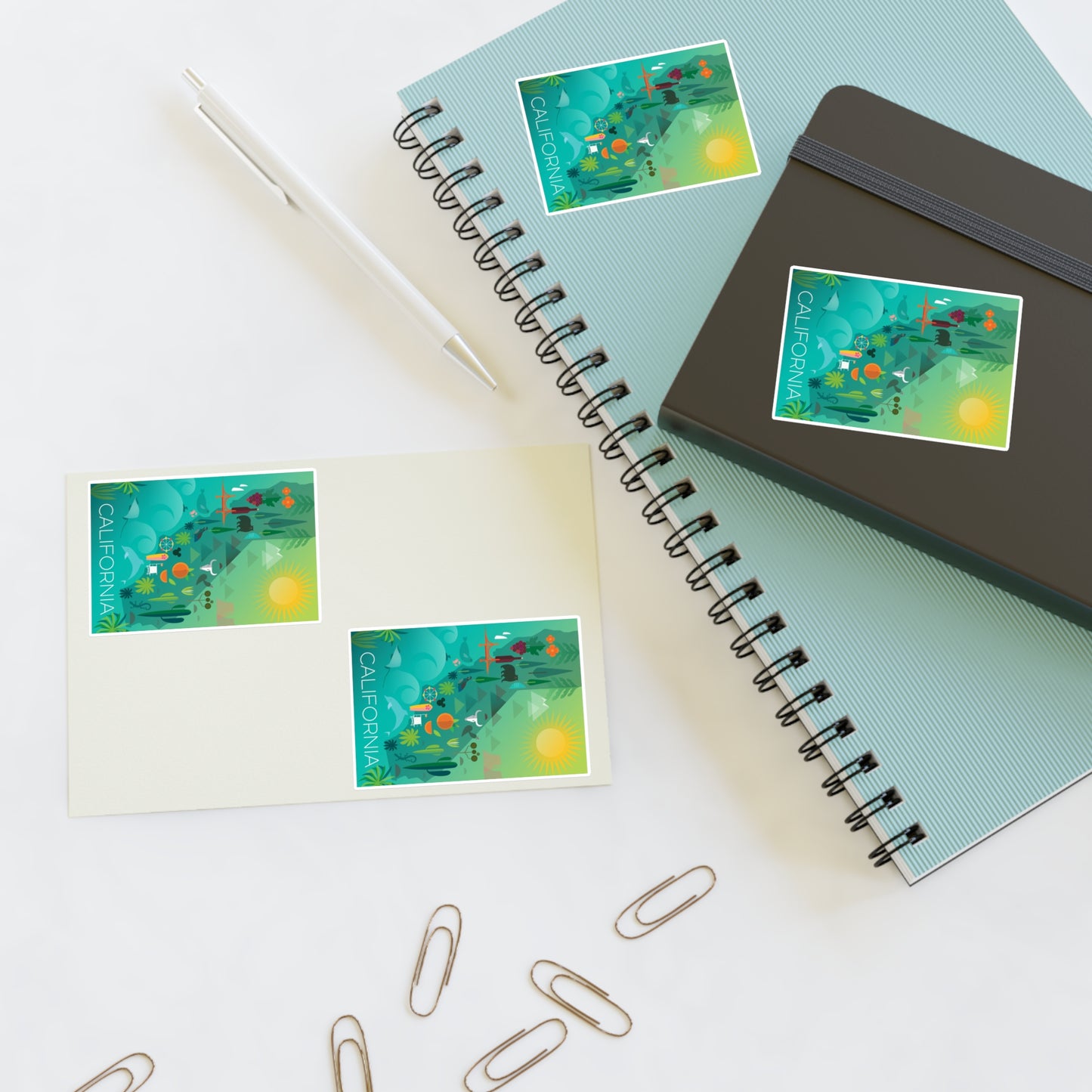 California Sticker Sheet