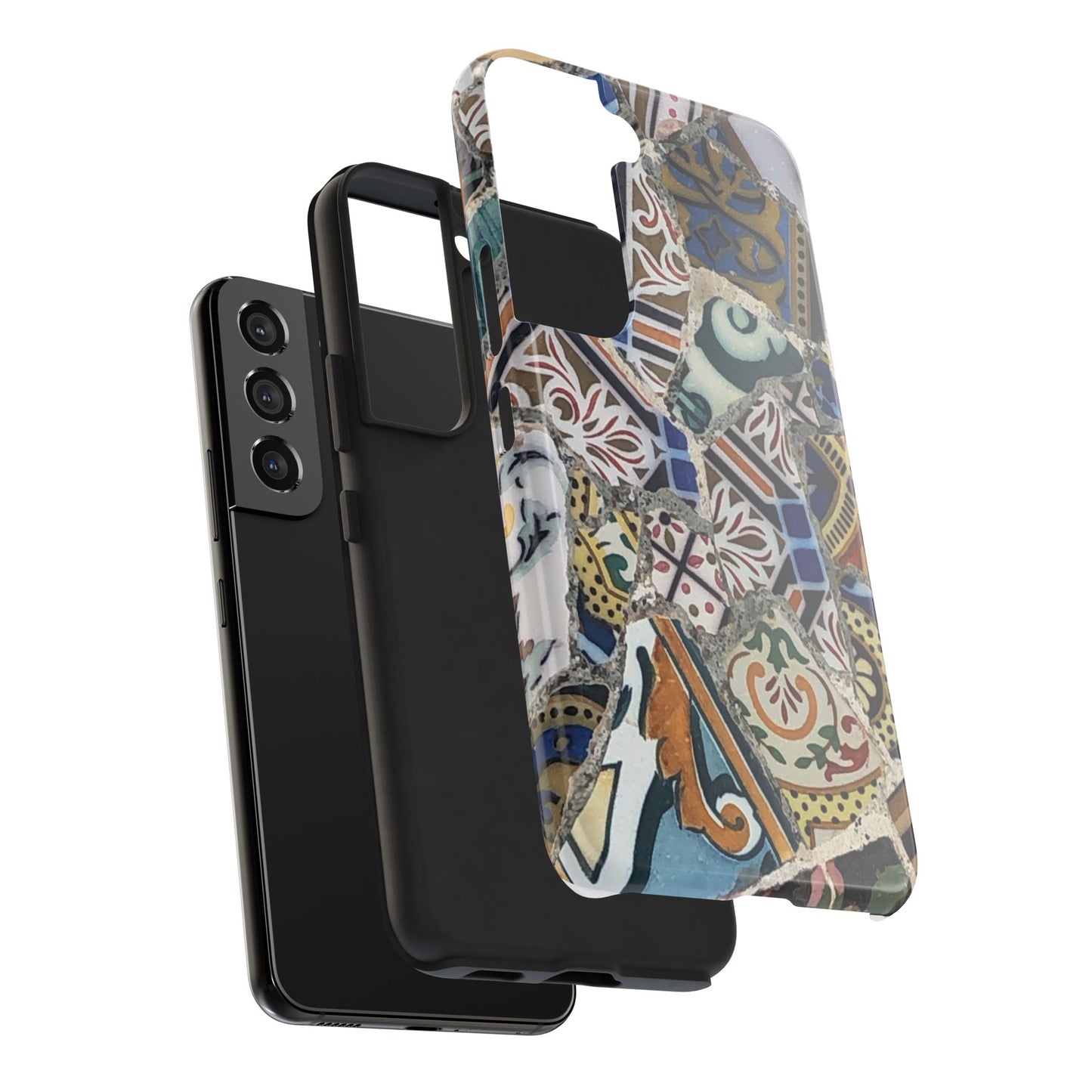 Étui de téléphone mosaïque 6034