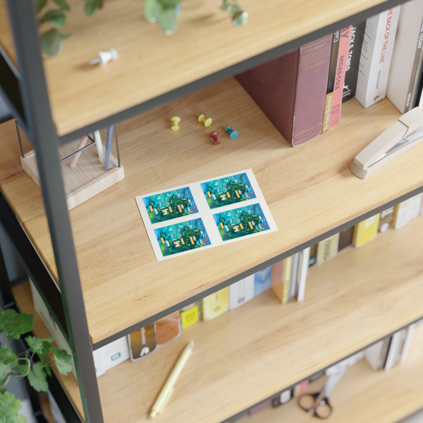 Monterey + Carmel Stickerbogen