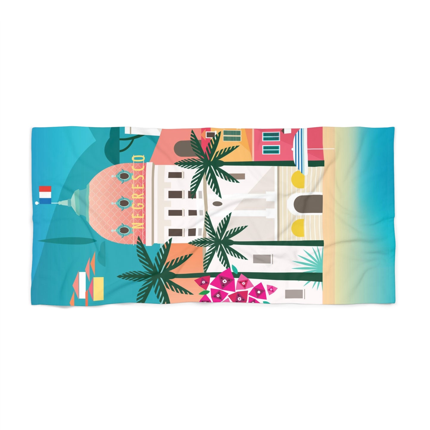 Nice, France Beach Towel