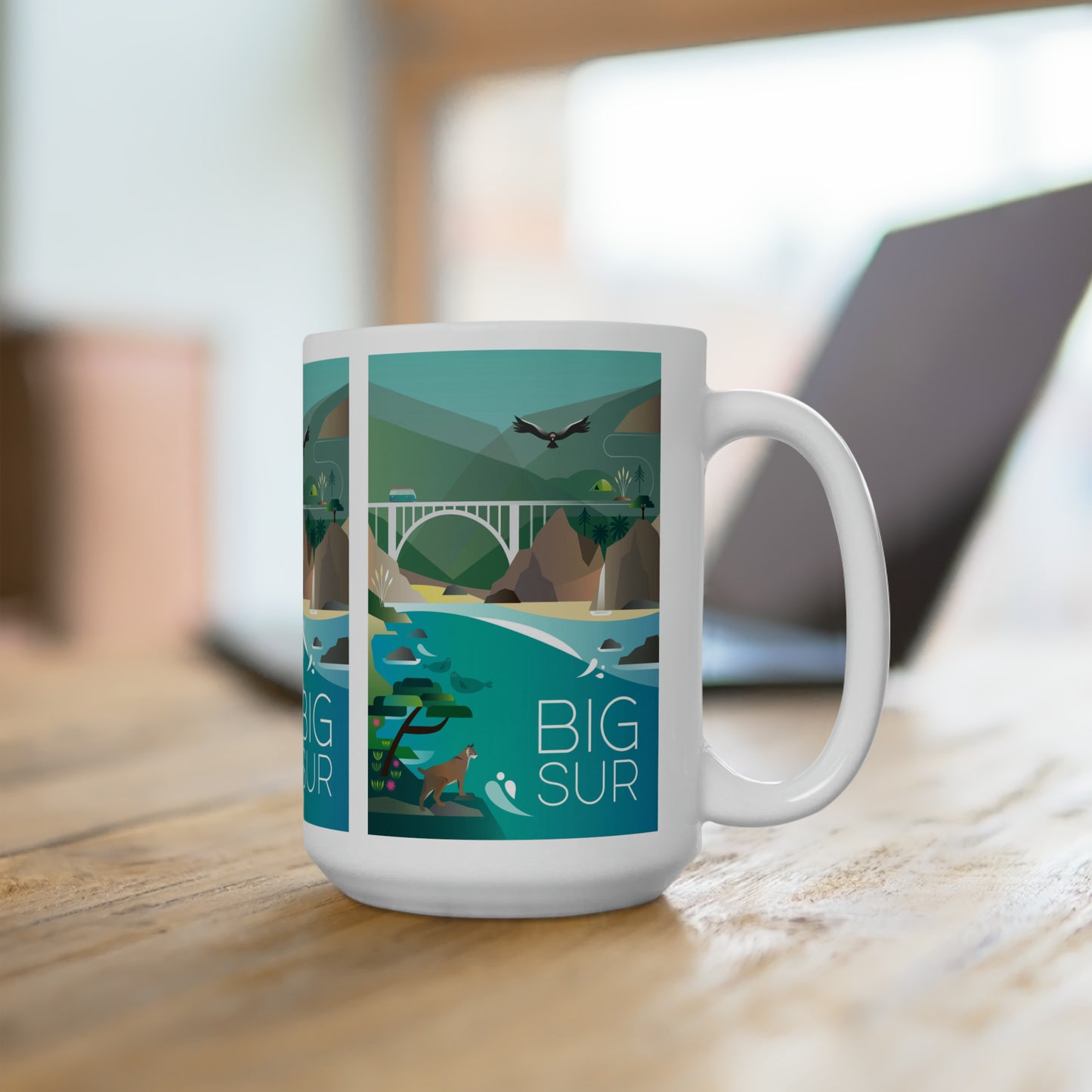 Tasse en céramique Big Sur 11oz ou 15oz