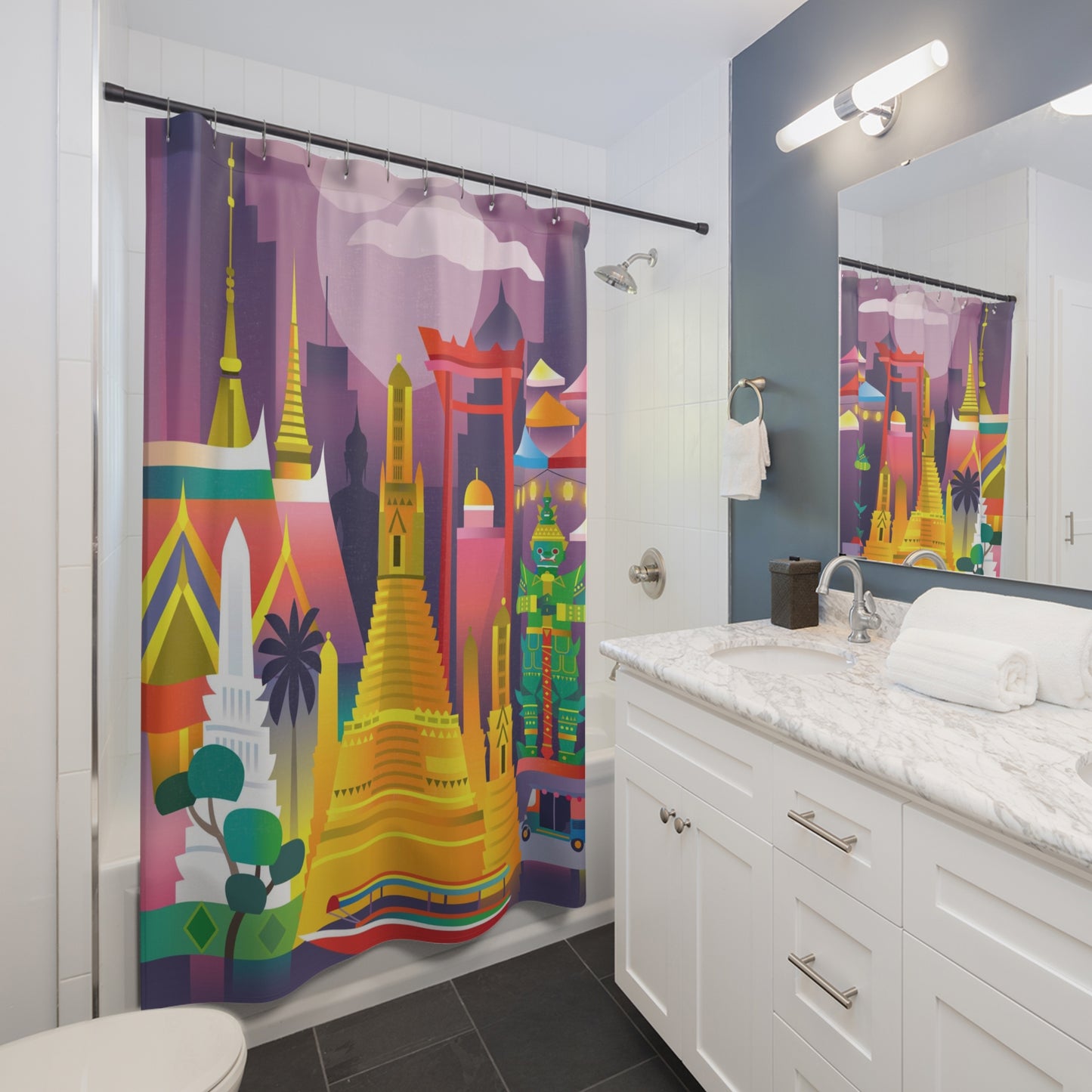 Bangkok Shower Curtain