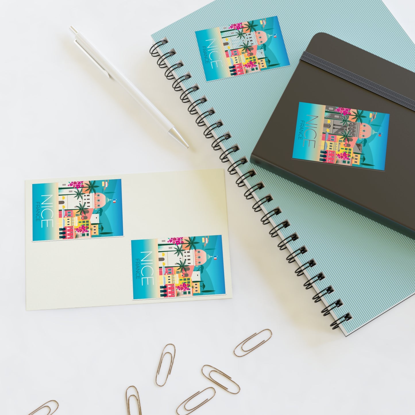 Nice, France Sticker Sheet