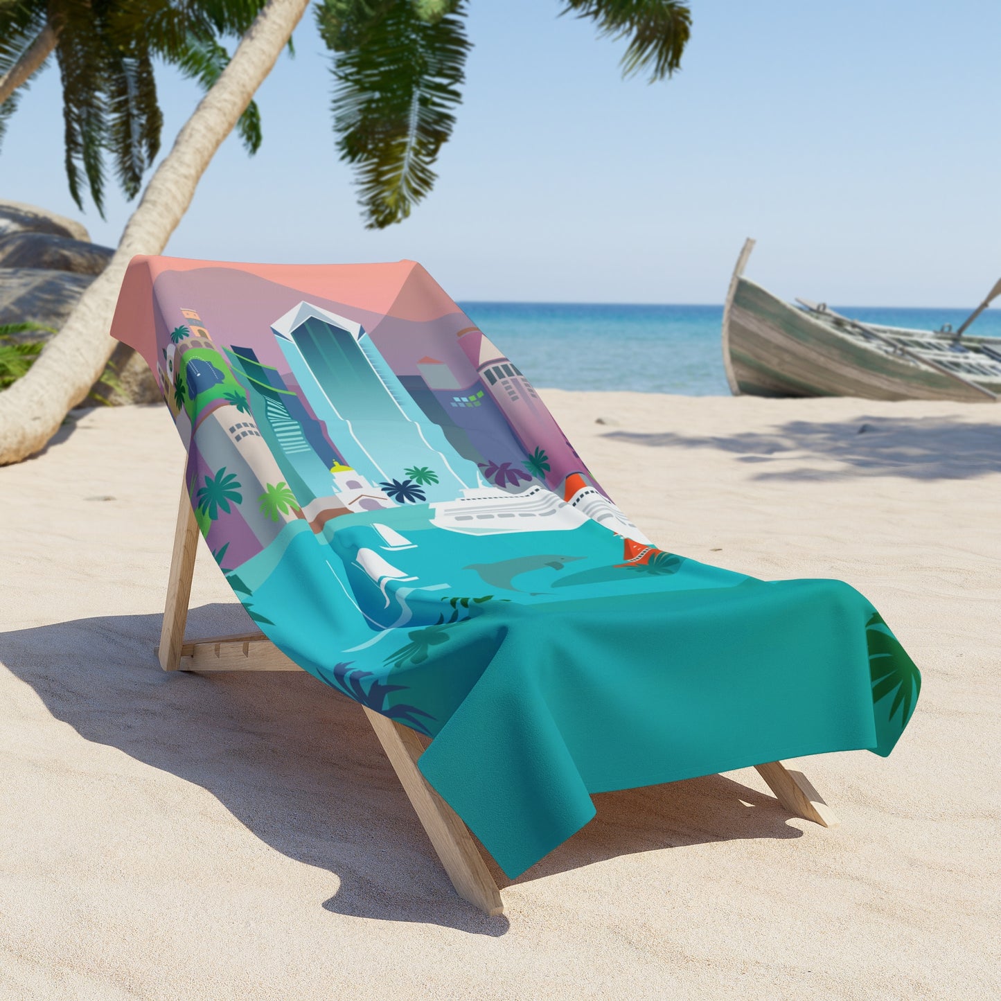 San Diego Beach Towel