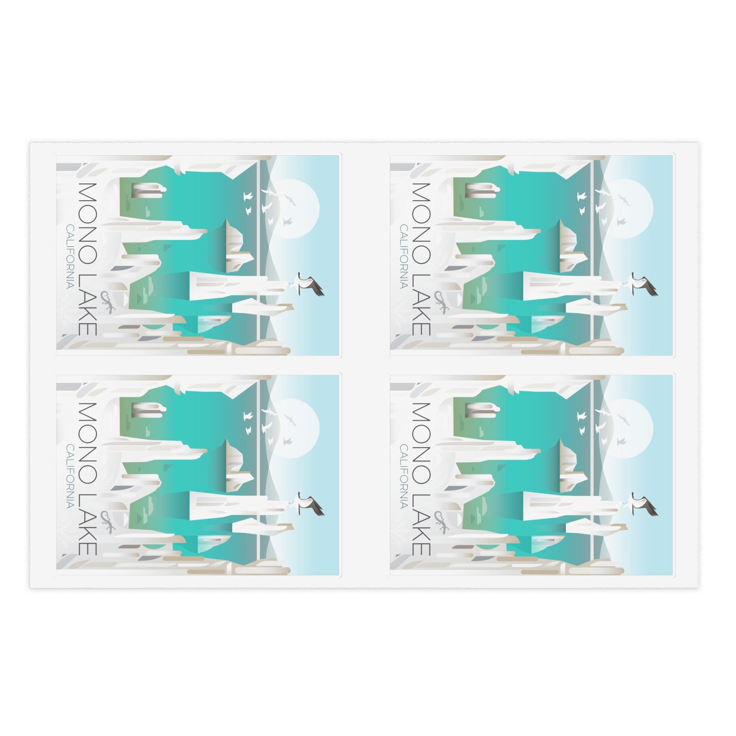 Mono Lake Sticker Sheet
