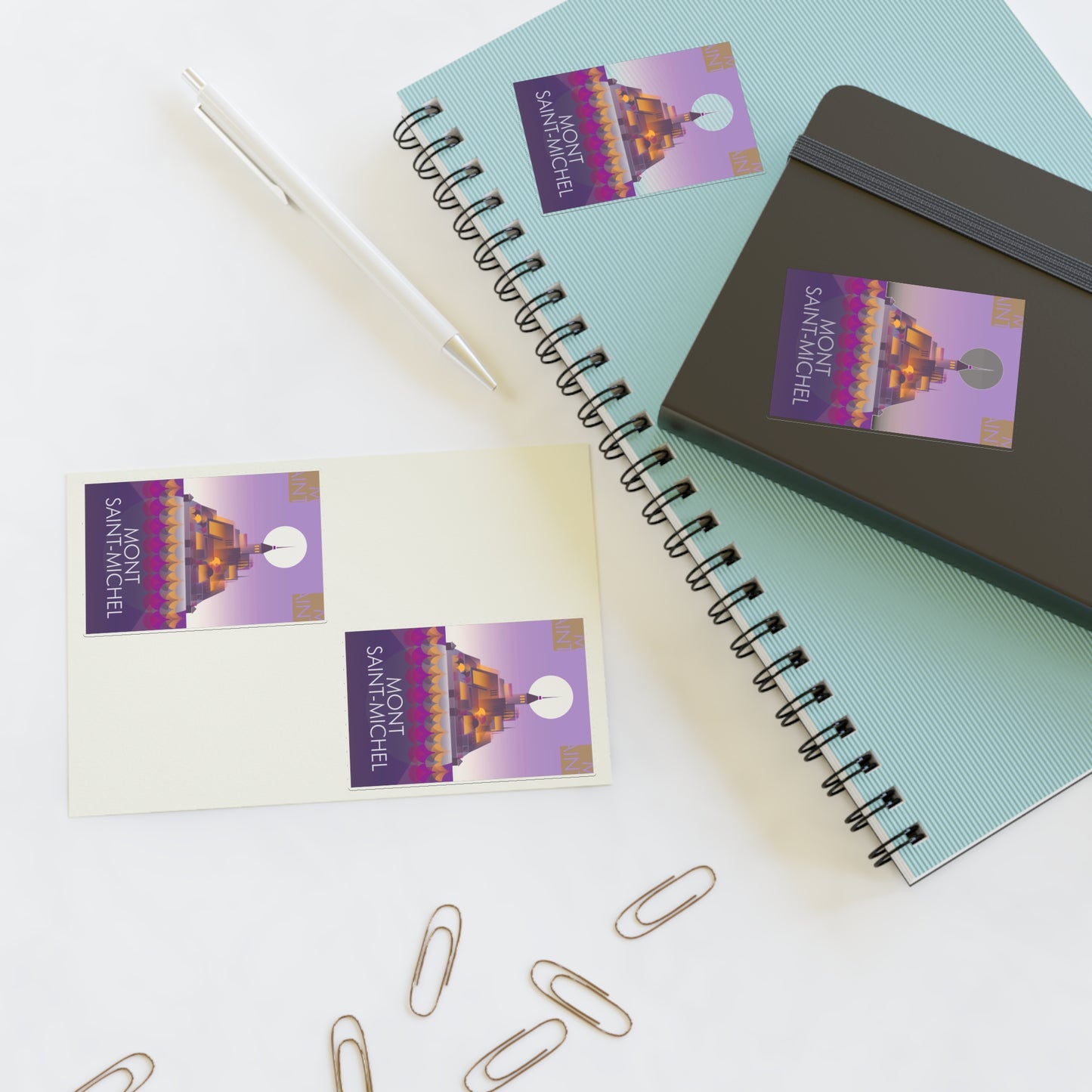Mont Saint-Michel Sticker Sheet
