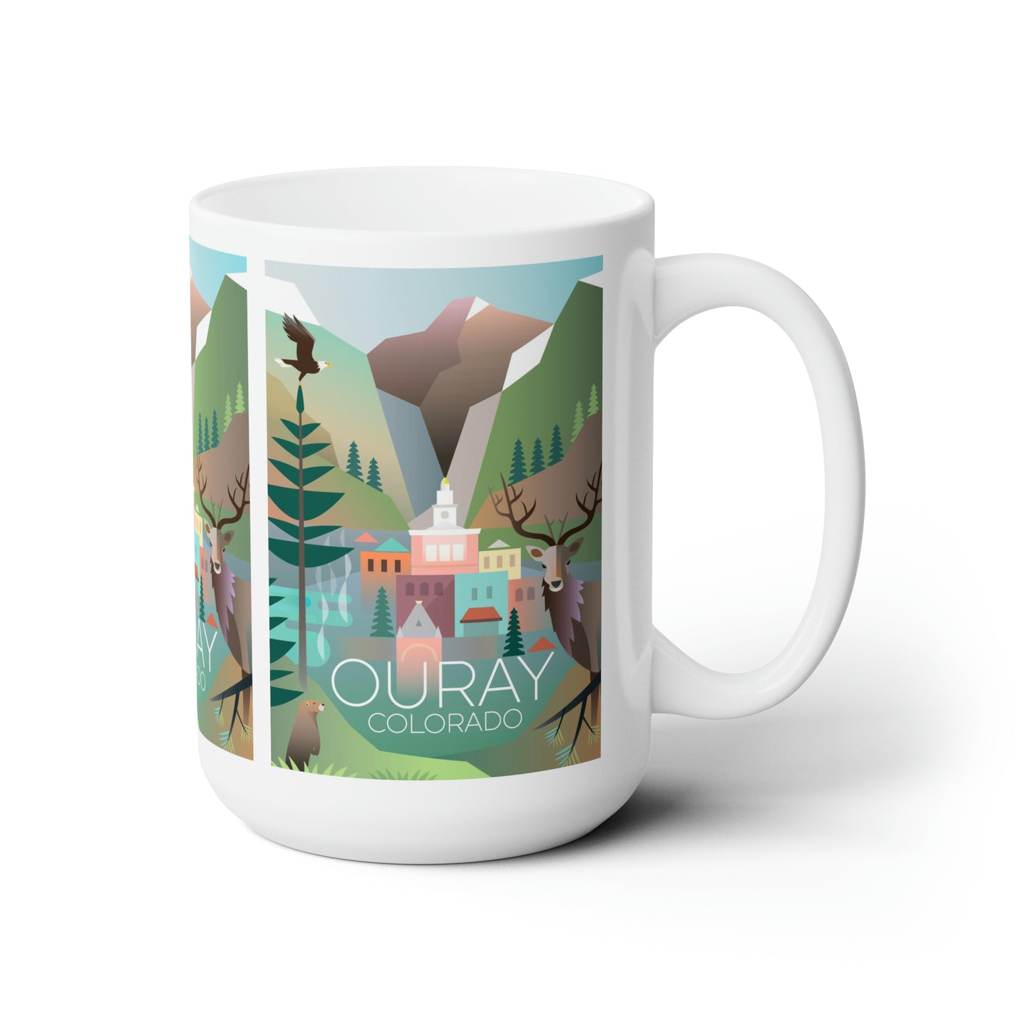 Ouray Keramiktasse 11oz oder 15oz