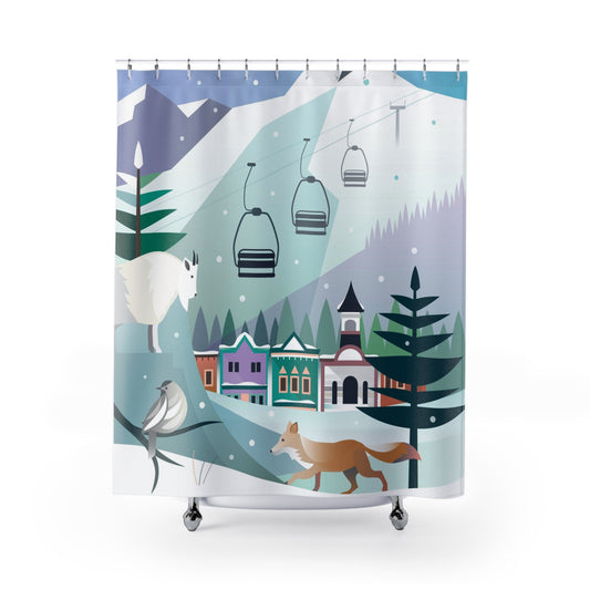Crested Butte Shower Curtain
