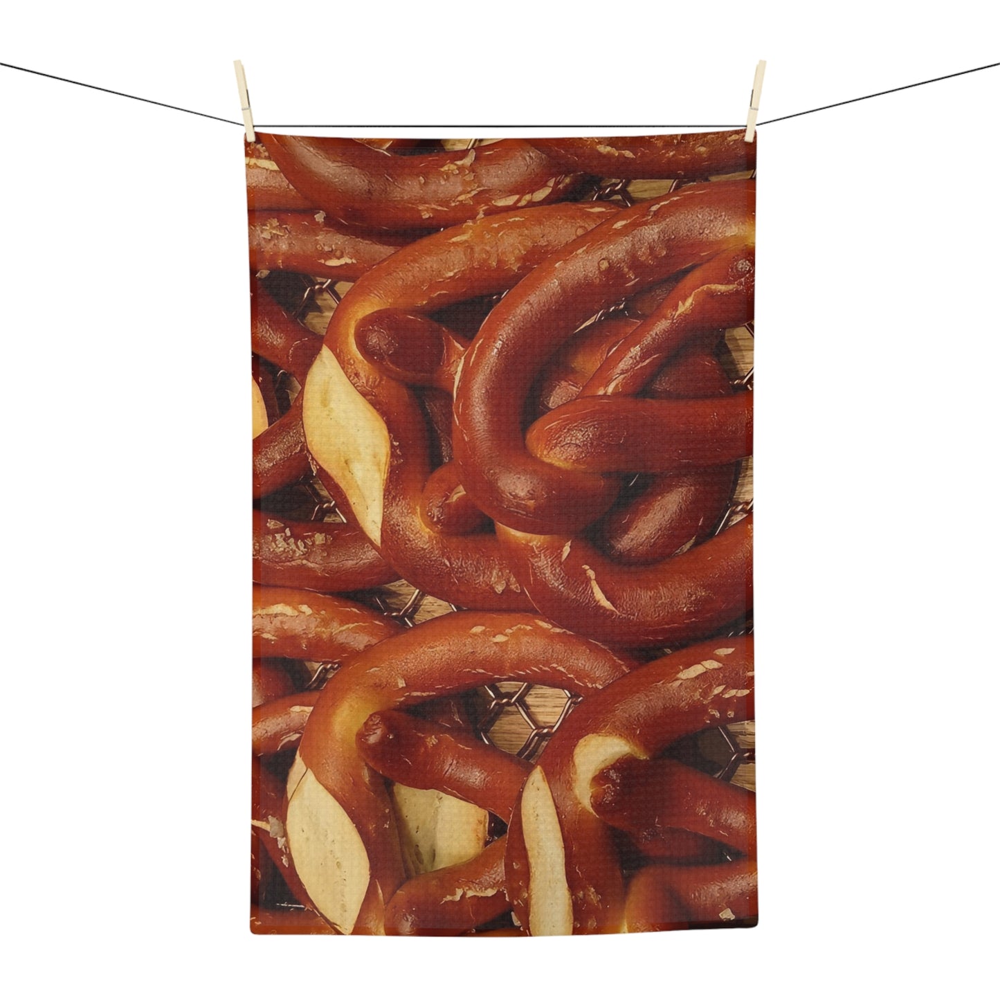 Pretzel Microfiber Tea Towel