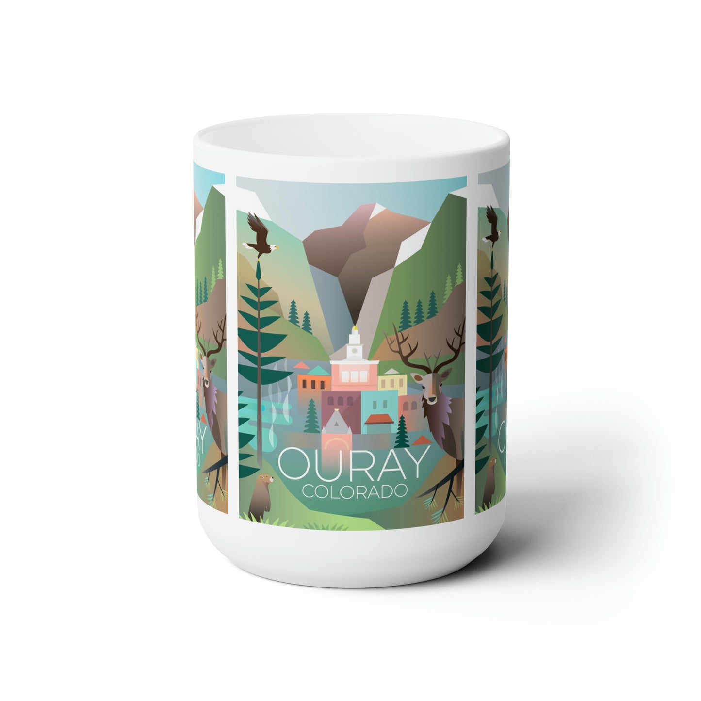 Ouray Keramiktasse 11oz oder 15oz