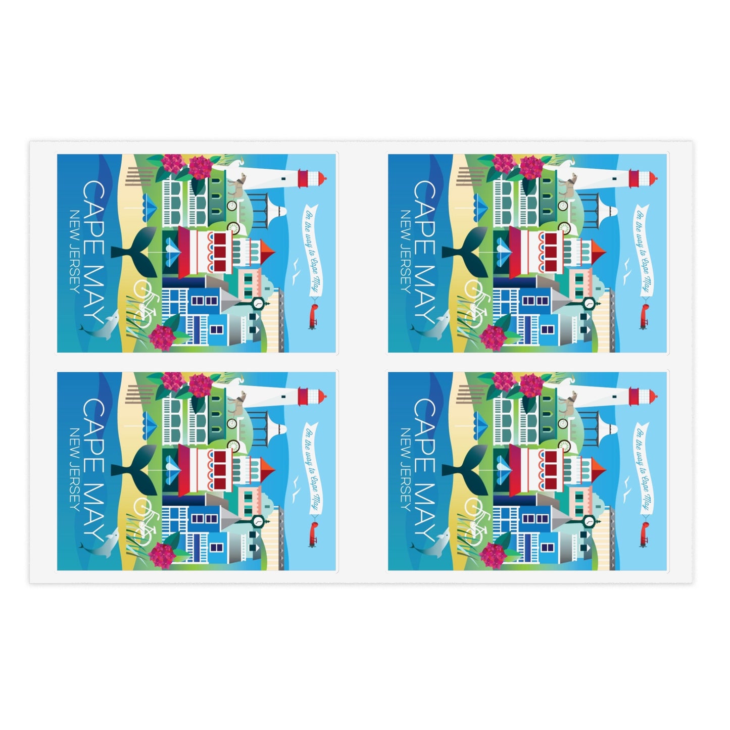 Cape May Sticker Sheet
