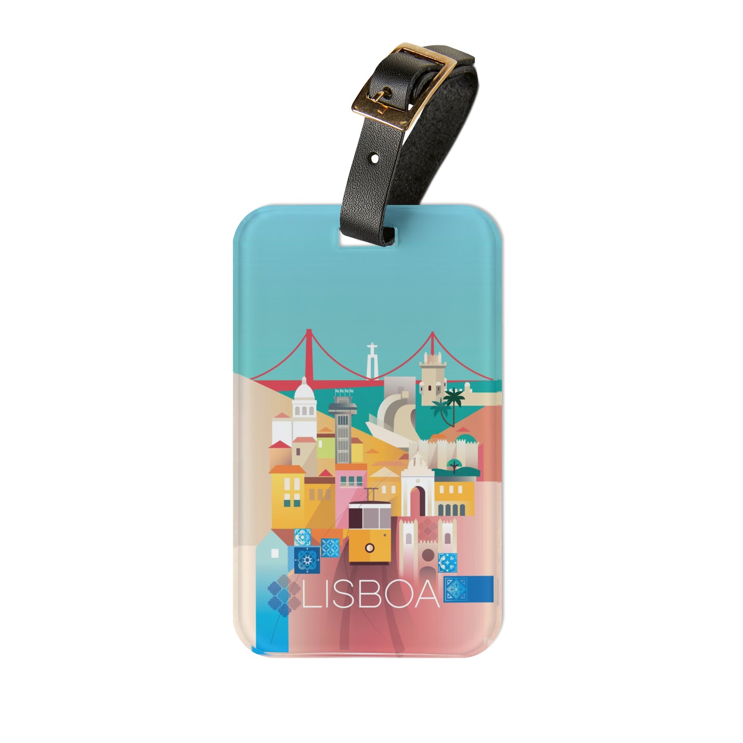 Lisbon Luggage Tag