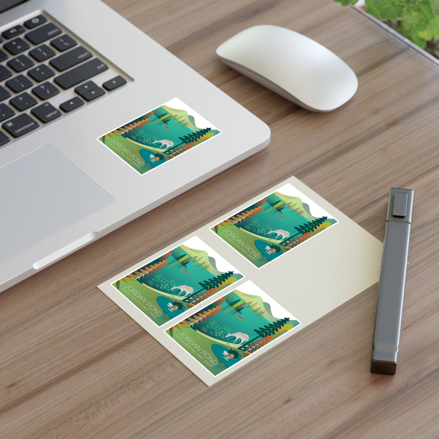 Acadia National Park, Jordan Pond Sticker Sheet