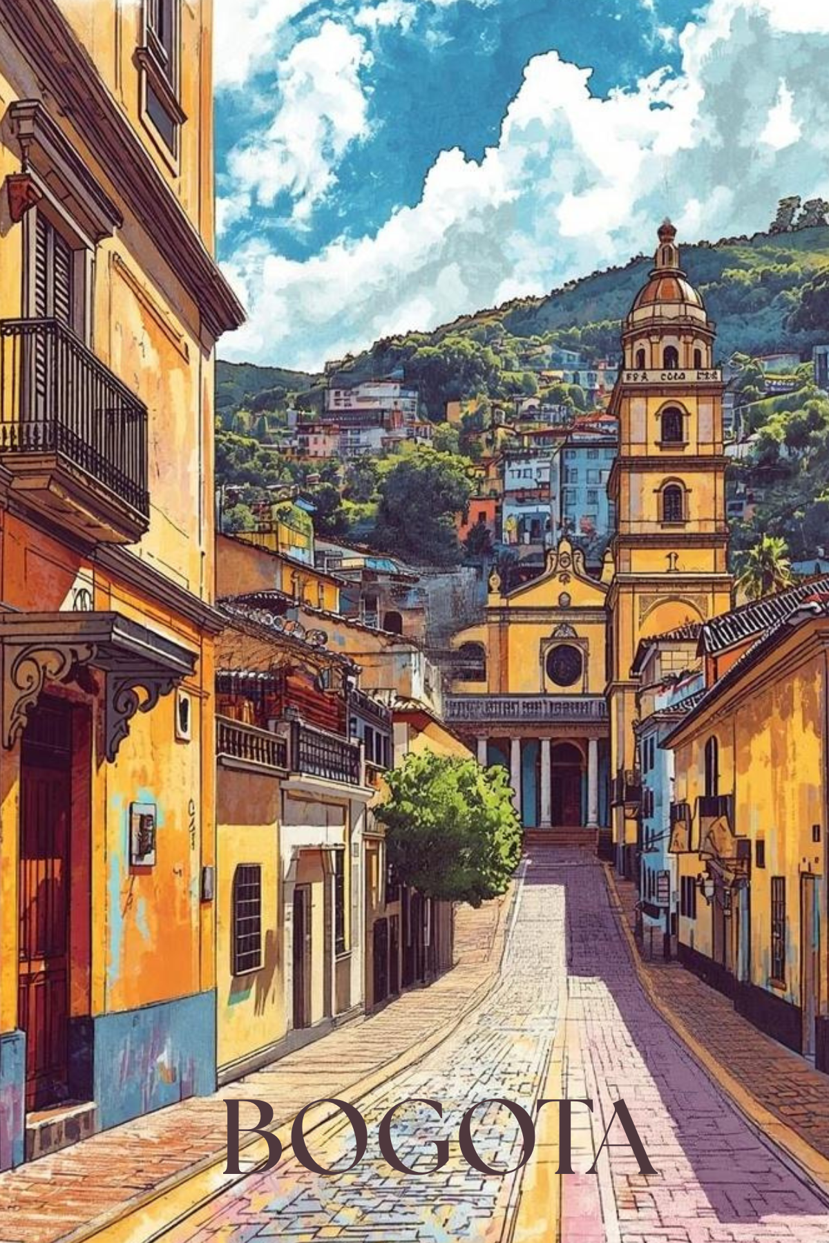 Bogota Postcard