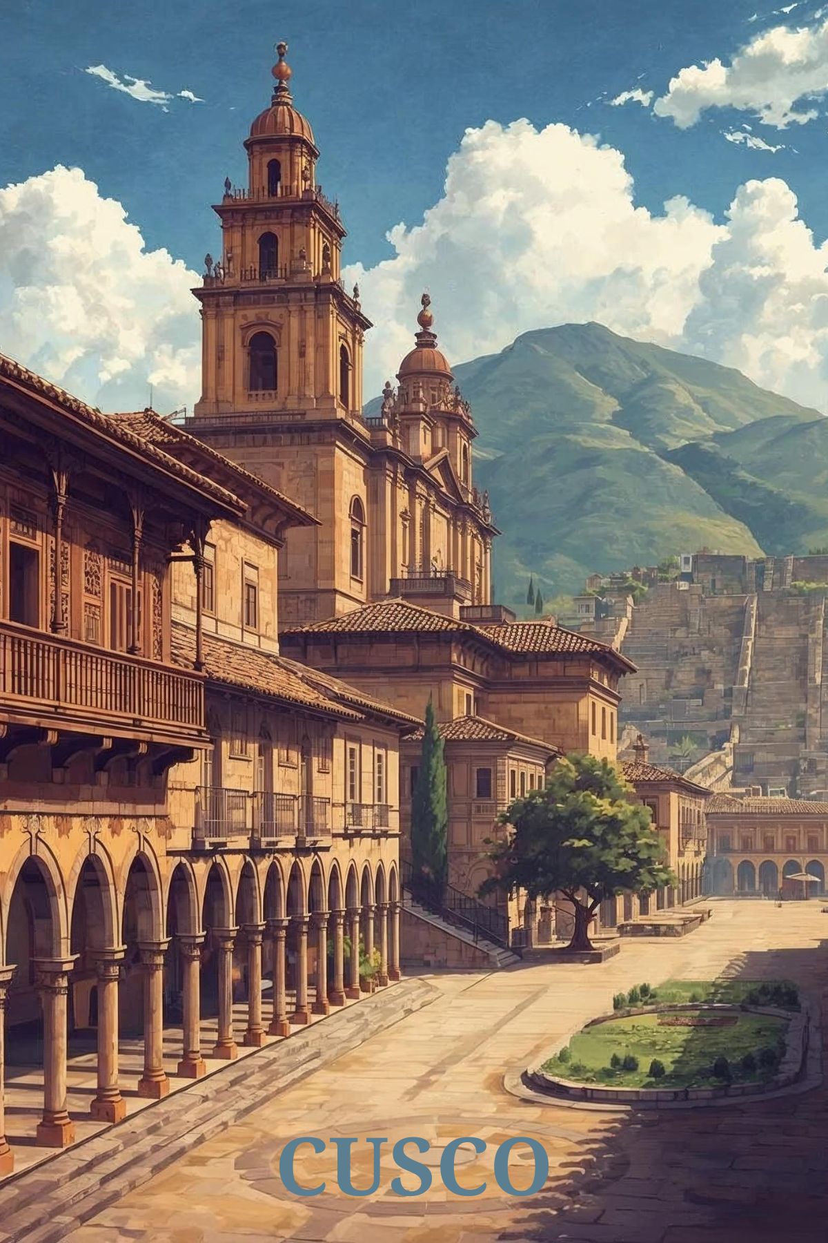 Cusco, Peru Postcard