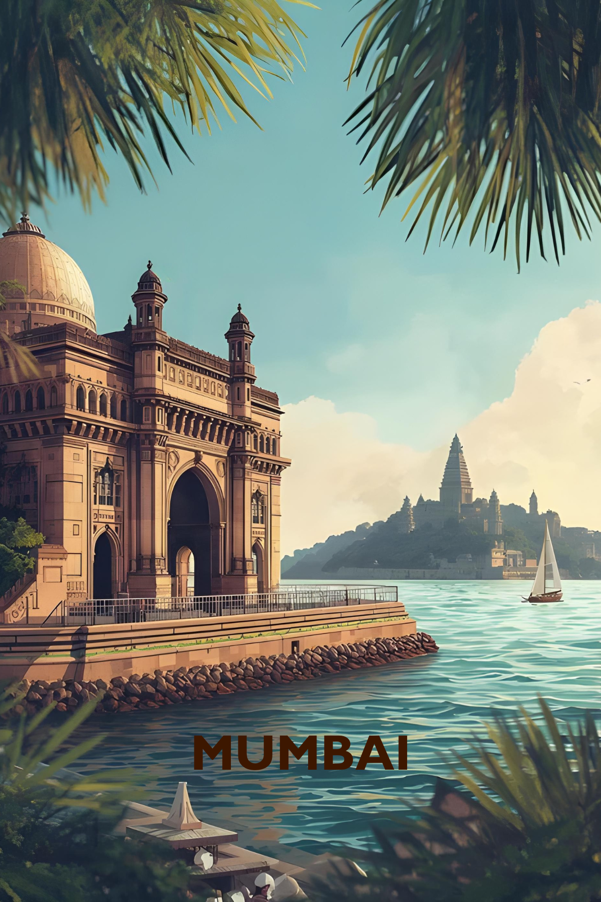 Mumbai Postcard