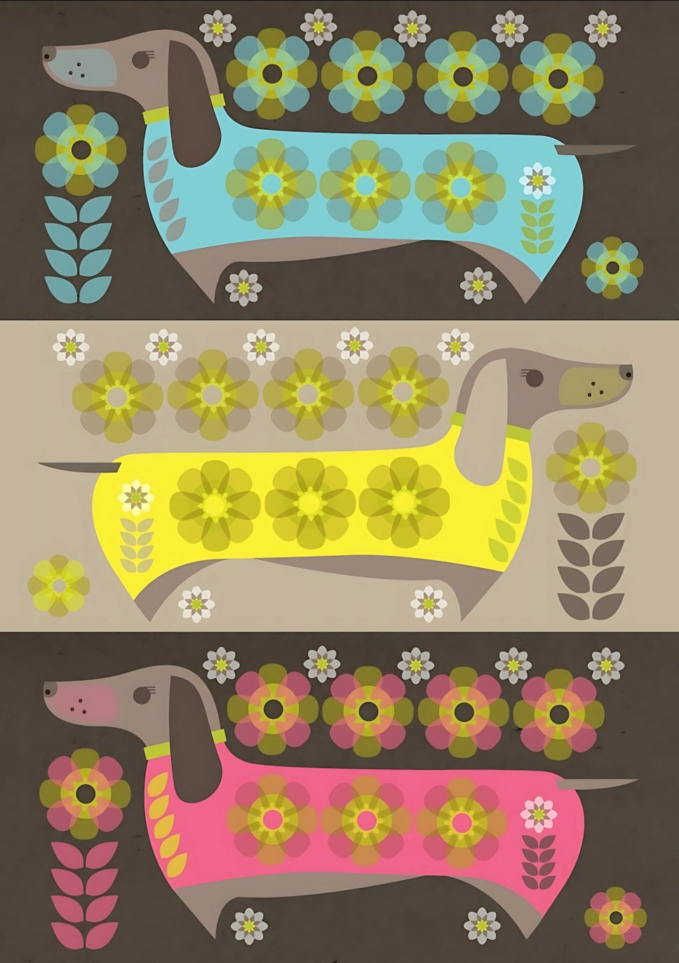 Dachshunds for Days Print