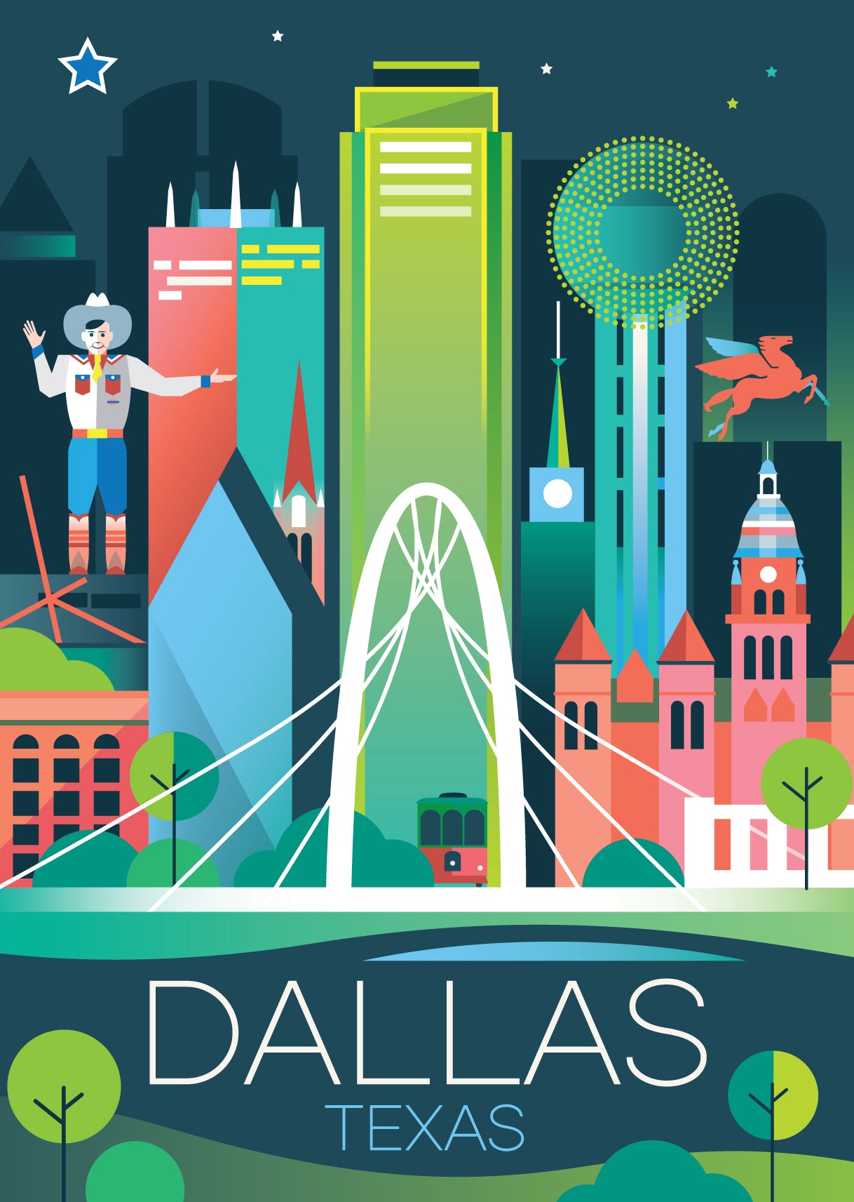 LTP - Dallas Postcard