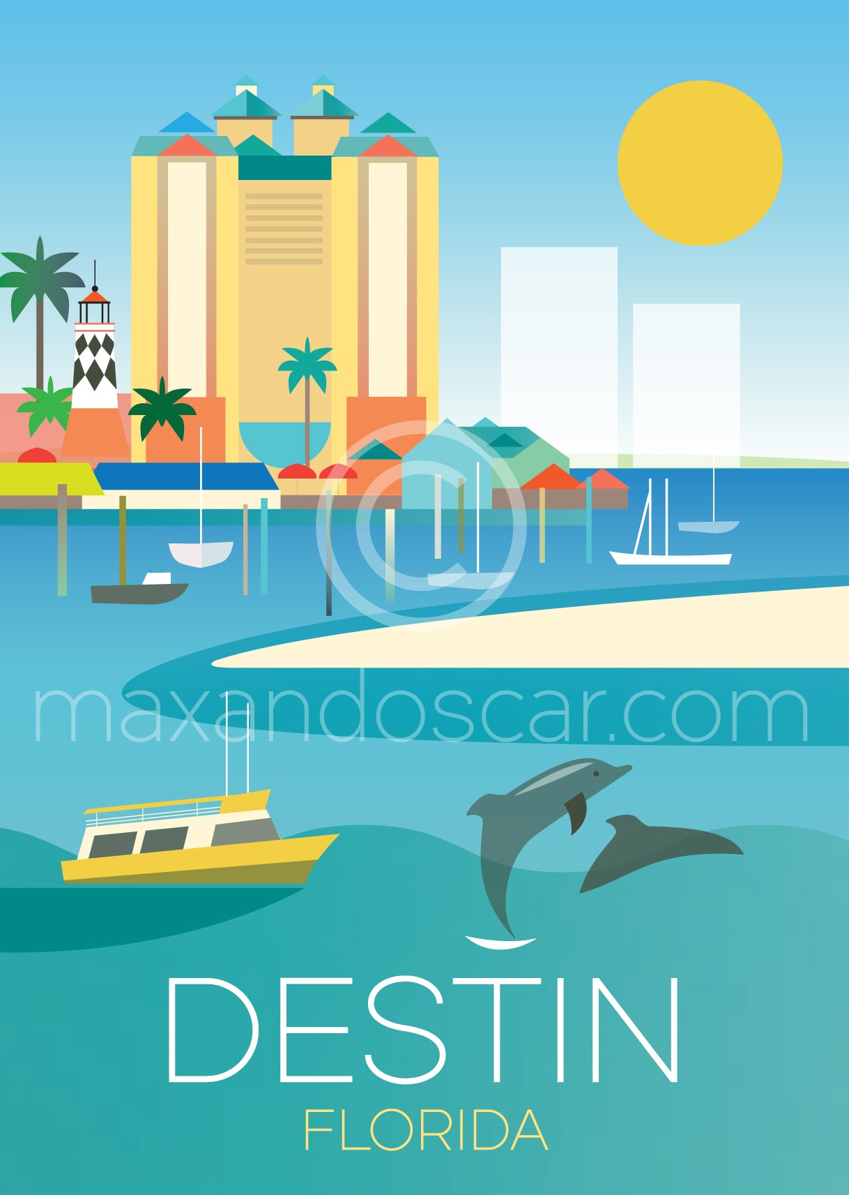 Destin Postcard