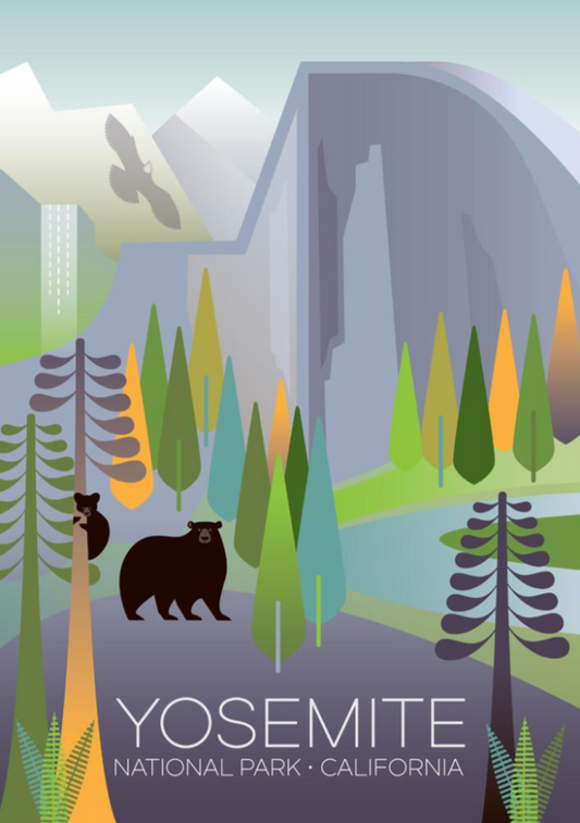 LTP - Yosemite National Park Postcard