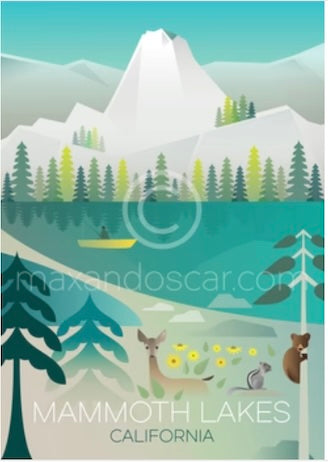 LTP - Mammoth Lakes Postcard