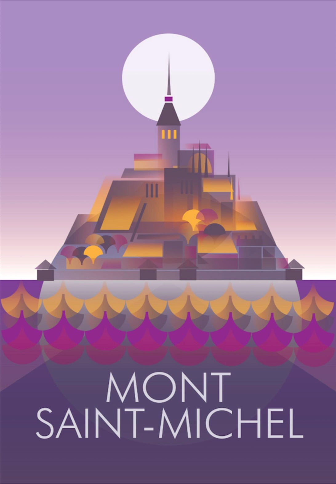 LTP - Mont Saint-Michel Postcard