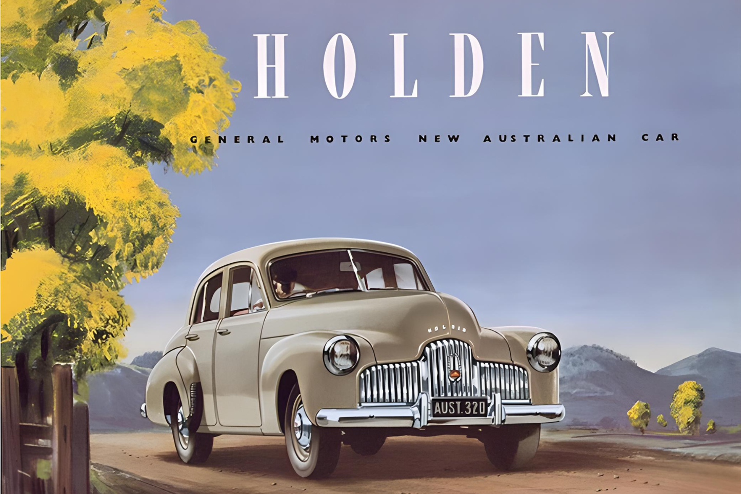 Holden Auto, Australia Postal Card