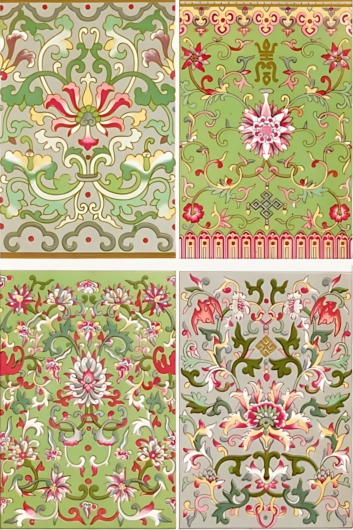 Fab4 Fabric Postal Card