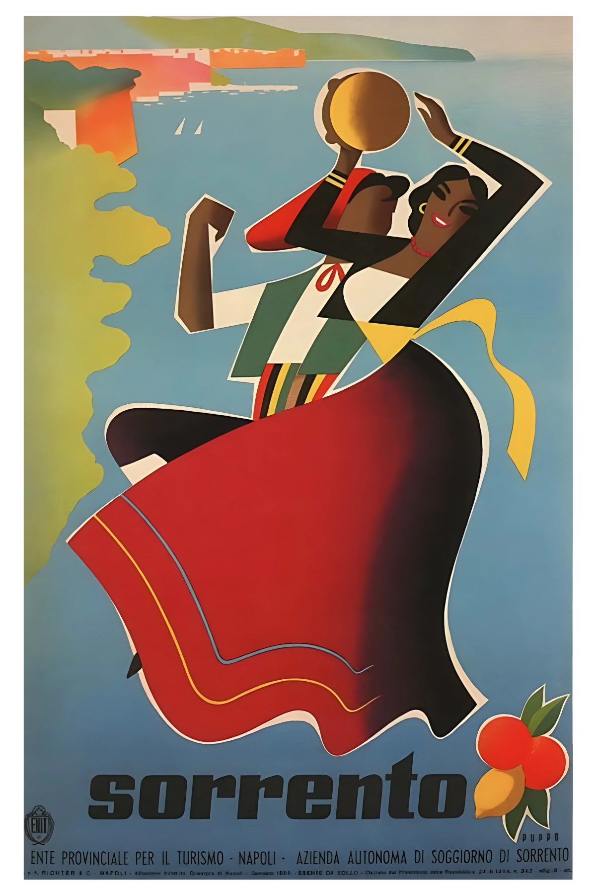 Sorrento Postal Card