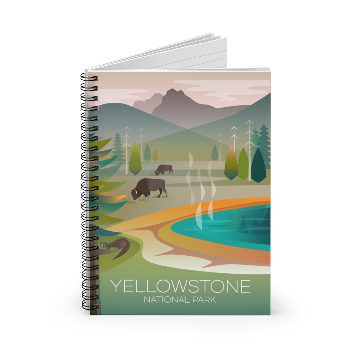 JOURNAL GRAND PRISMATIQUE DU PARC NATIONAL DE YELLOWSTONE