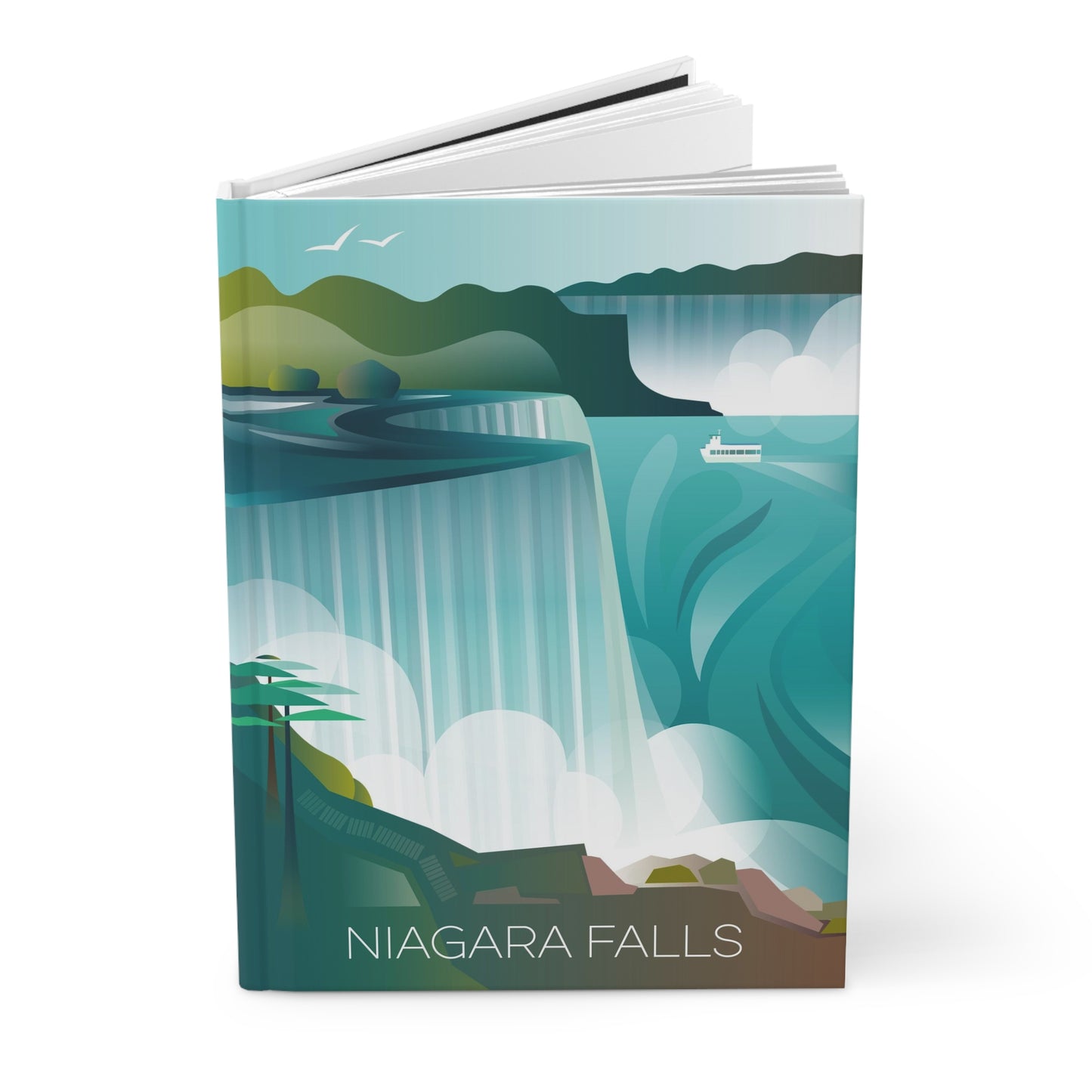 Niagara Falls Hardcover-Tagebuch