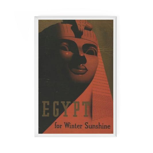 Egypt for Winter Sunshine Magnet