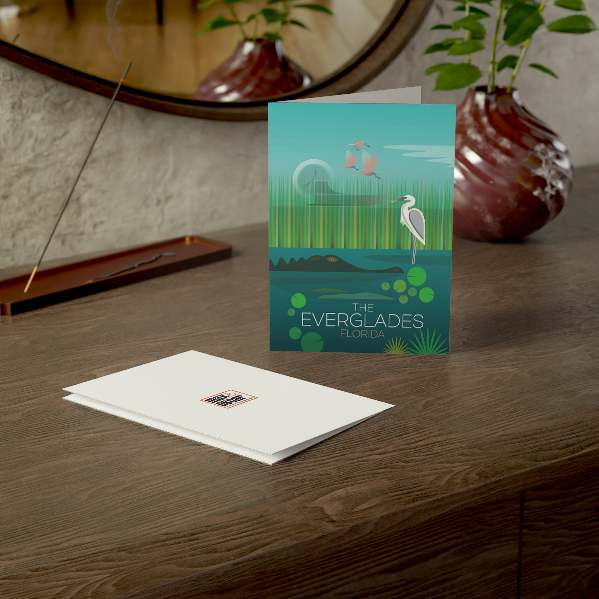 Everglades National Park Folded Matte Notecards + Envelopes (10pcs)