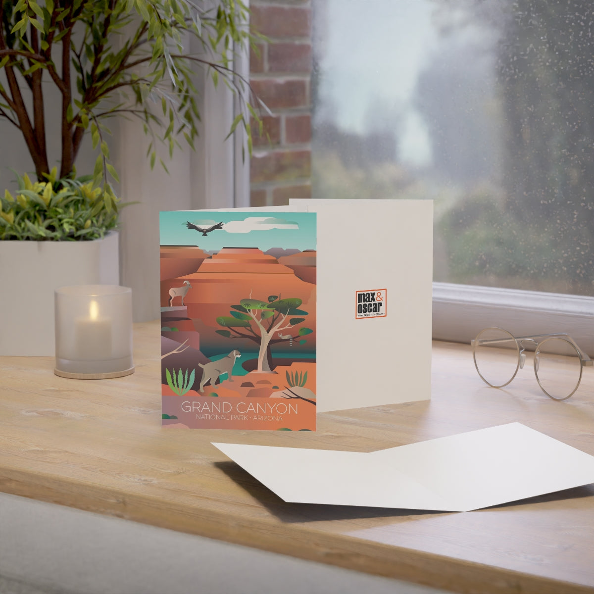 Grand Canyon National Park Folded Matte Notecards + Envelopes (10pcs)