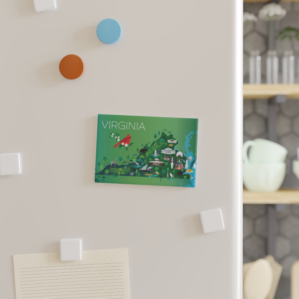 VIRGINIA REFRIGERATOR MAGNET