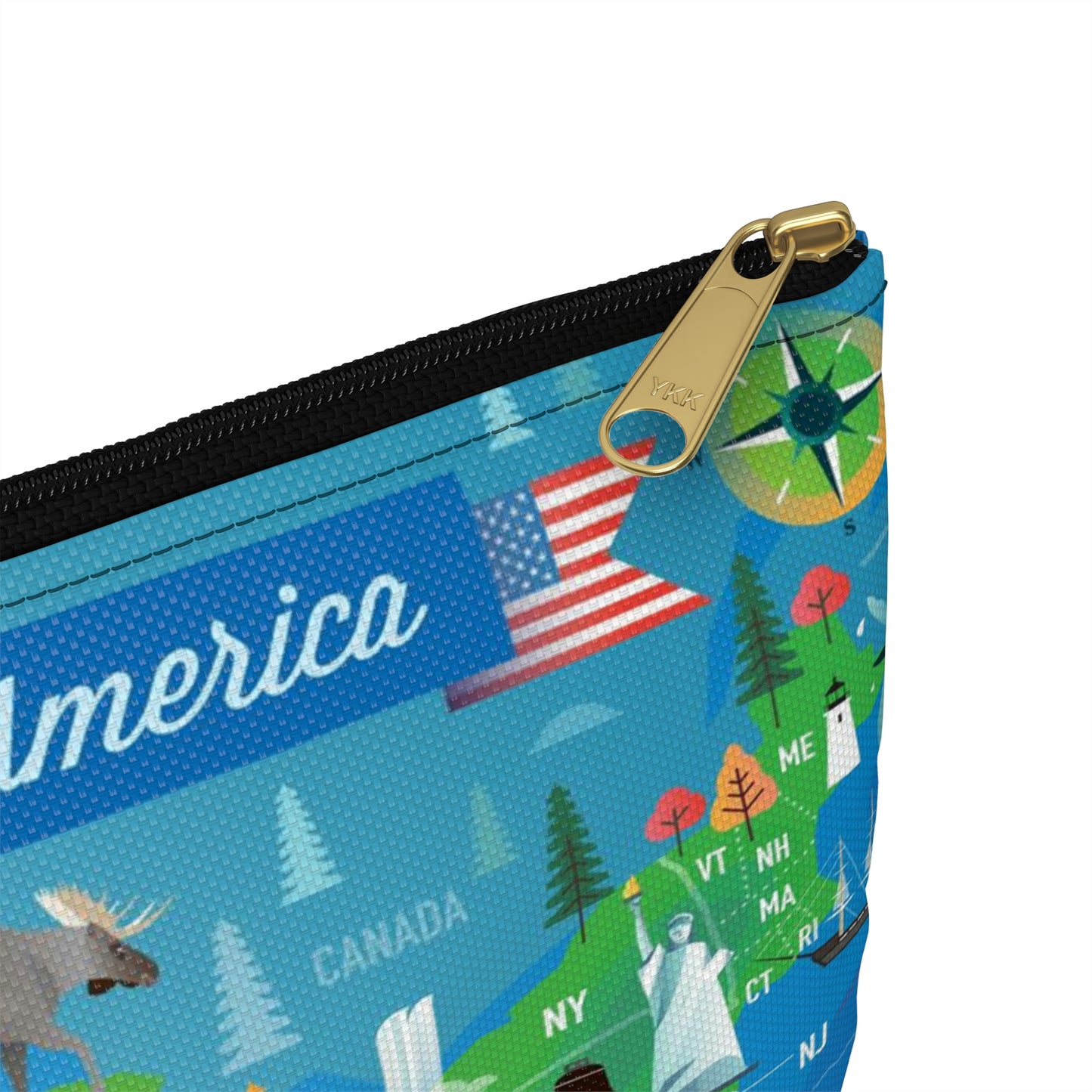 USA Zip Pouch
