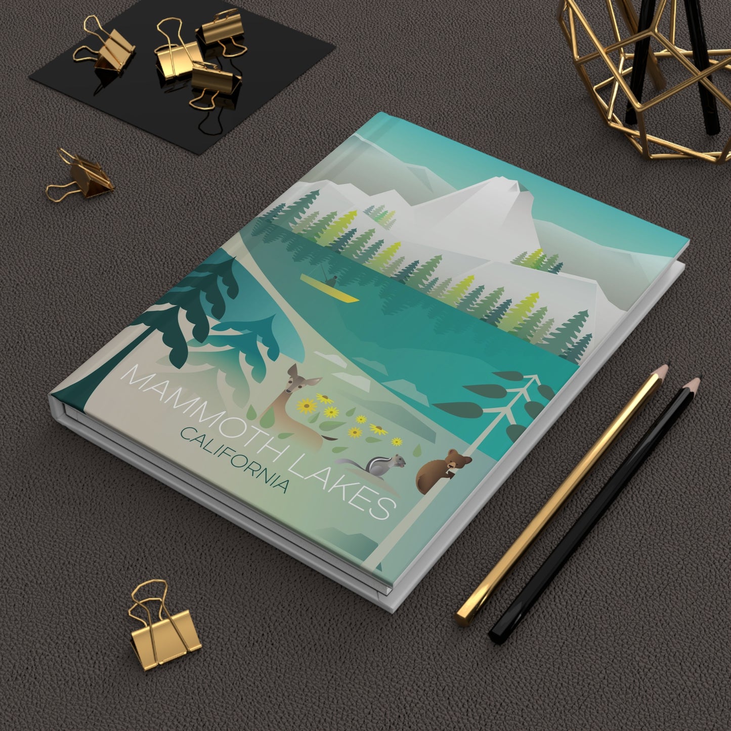 Mammoth Lakes (Sommer) Hardcover Journal Matt