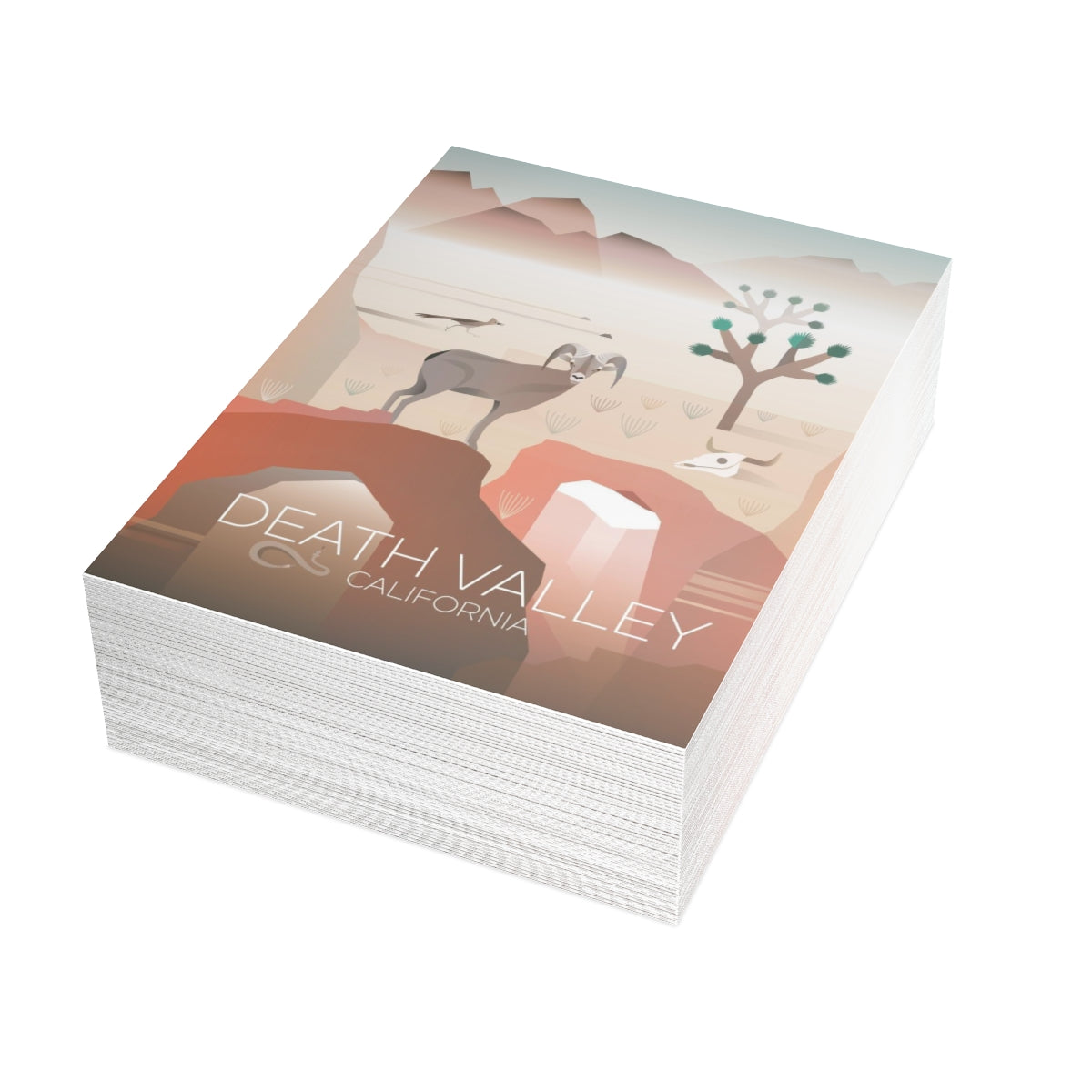 Death Valley National Park Folded Matte Notecards + Envelopes (10pcs)