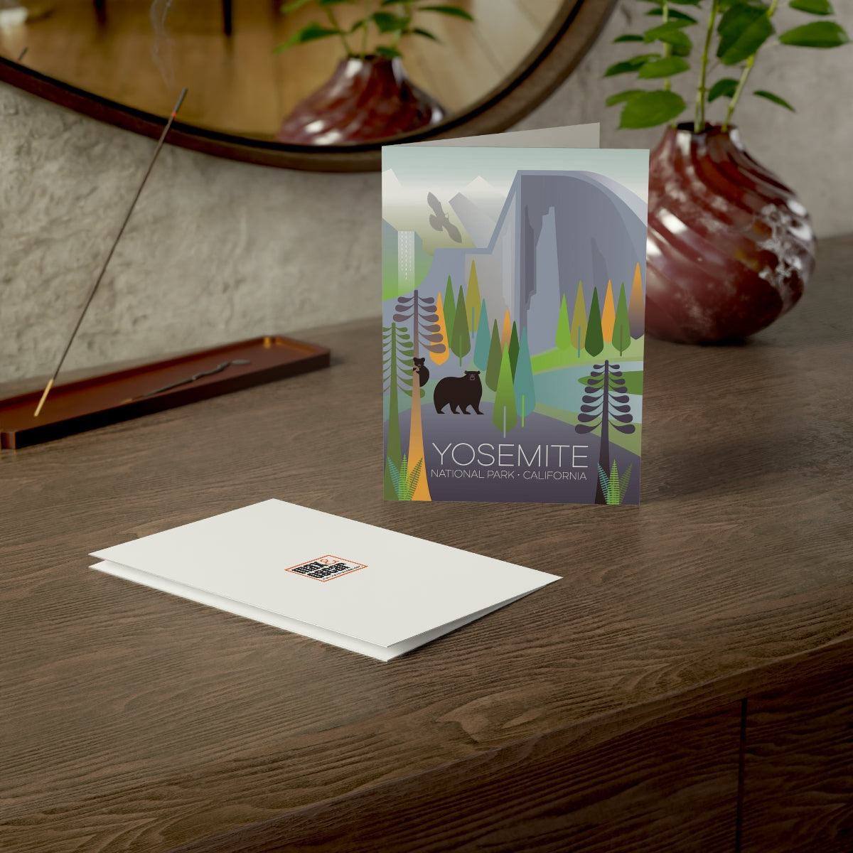 Yosemite National Park Folded Matte Notecards + Envelopes (10pcs)
