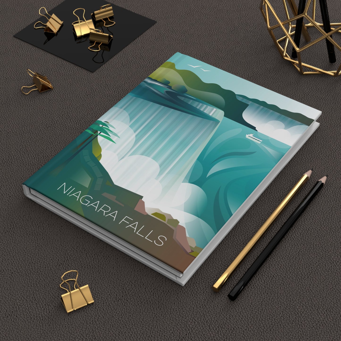 Niagara Falls Hardcover-Tagebuch