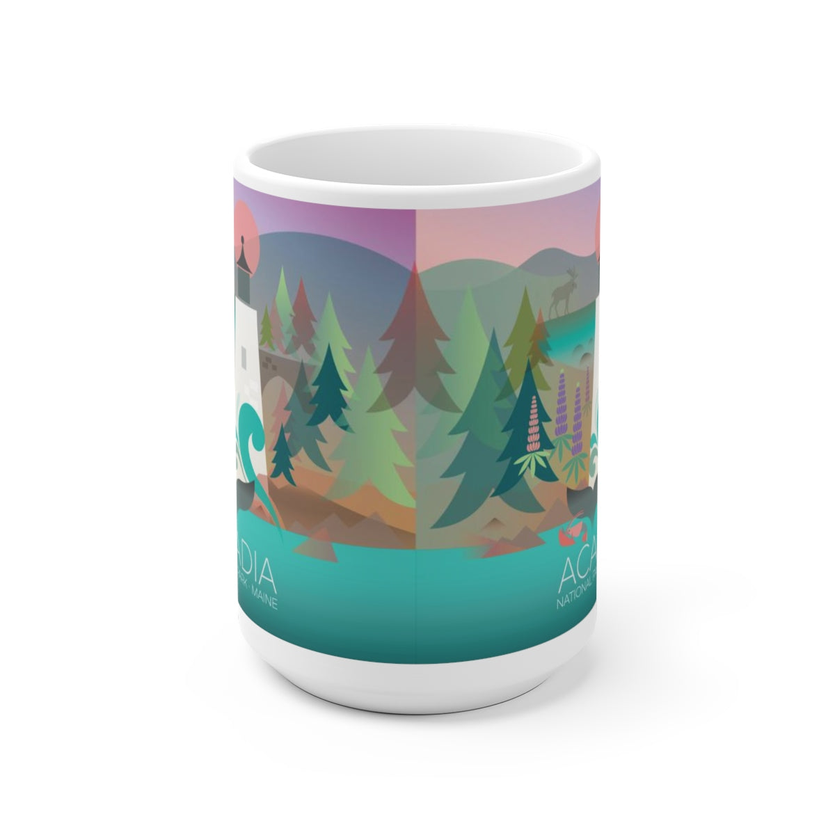 ACADIA NATIONAL PARK OZ CERAMIC MUG