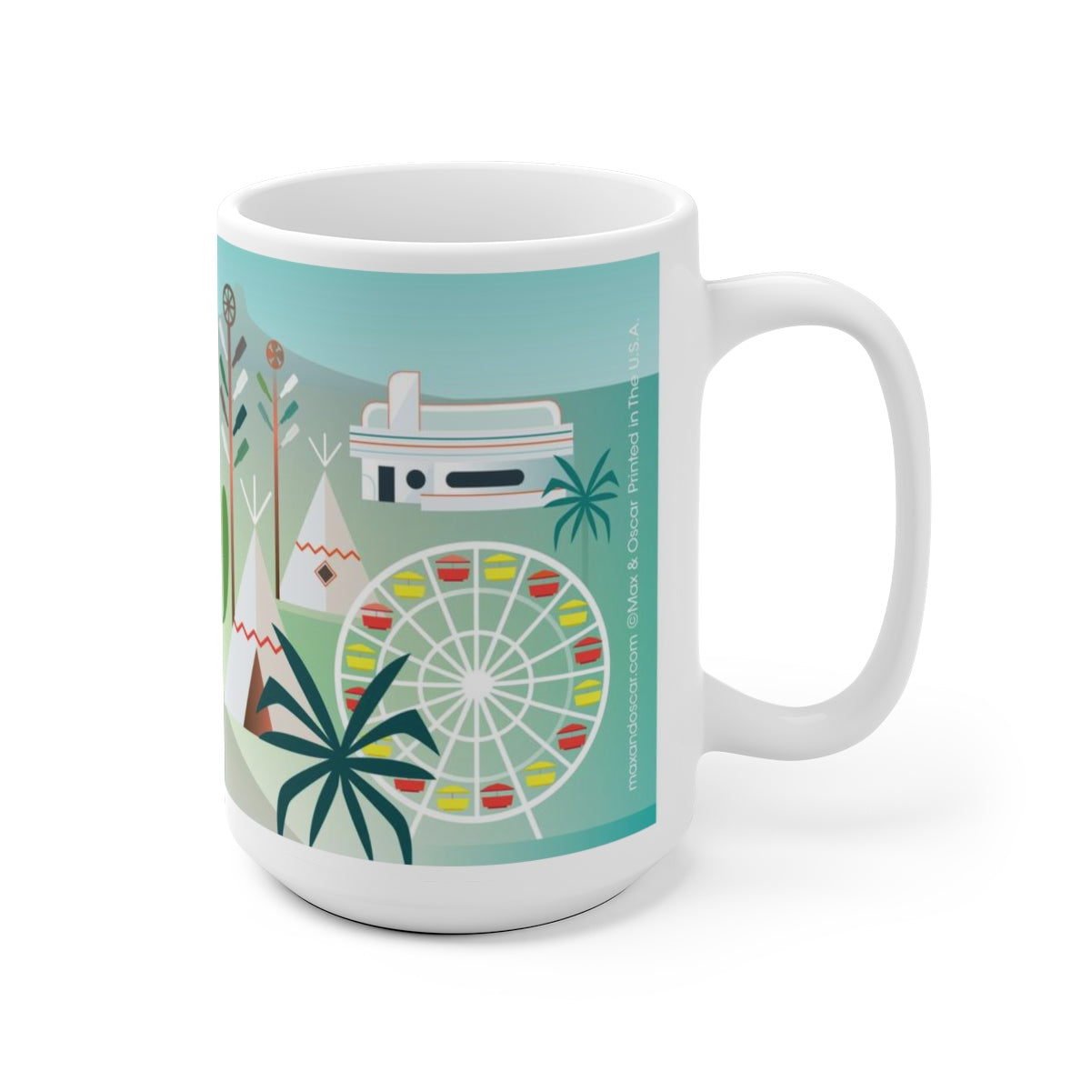 ROUTE 66 11 OZ OR 15 OZ CERAMIC MUG
