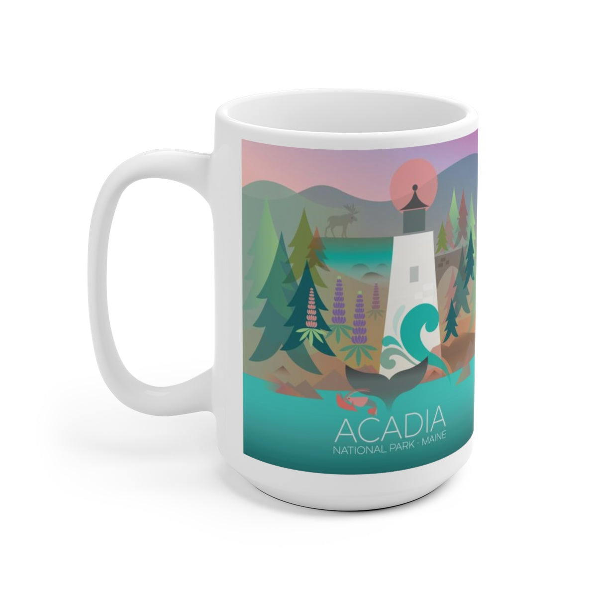 ACADIA NATIONAL PARK 11 OZ OR 15 OZ CERAMIC MUG