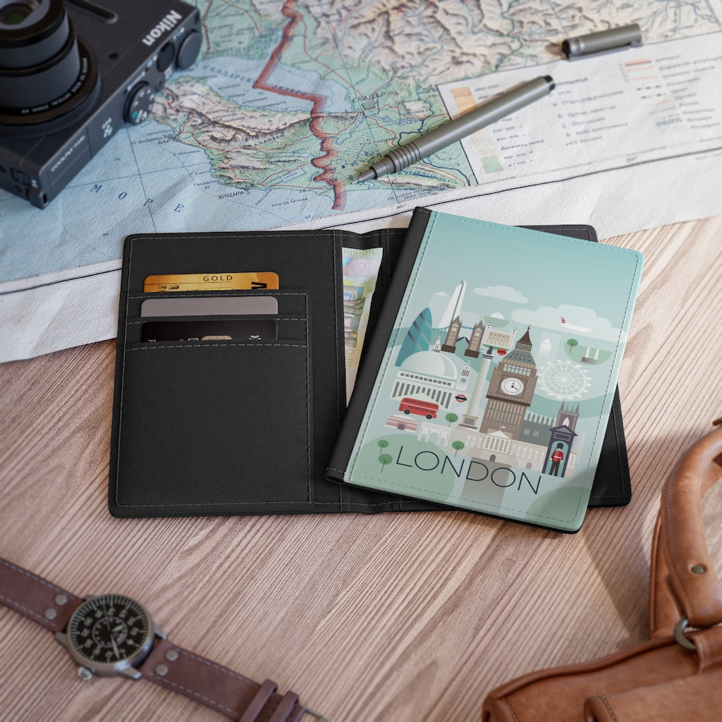 LONDON PASSPORT COVER